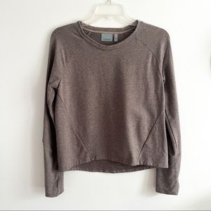 Athletes top, brown size XS